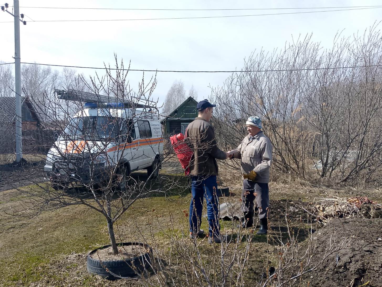 В целях недопущения пожаров в Шадринске усилили профилактическую работу с населением.