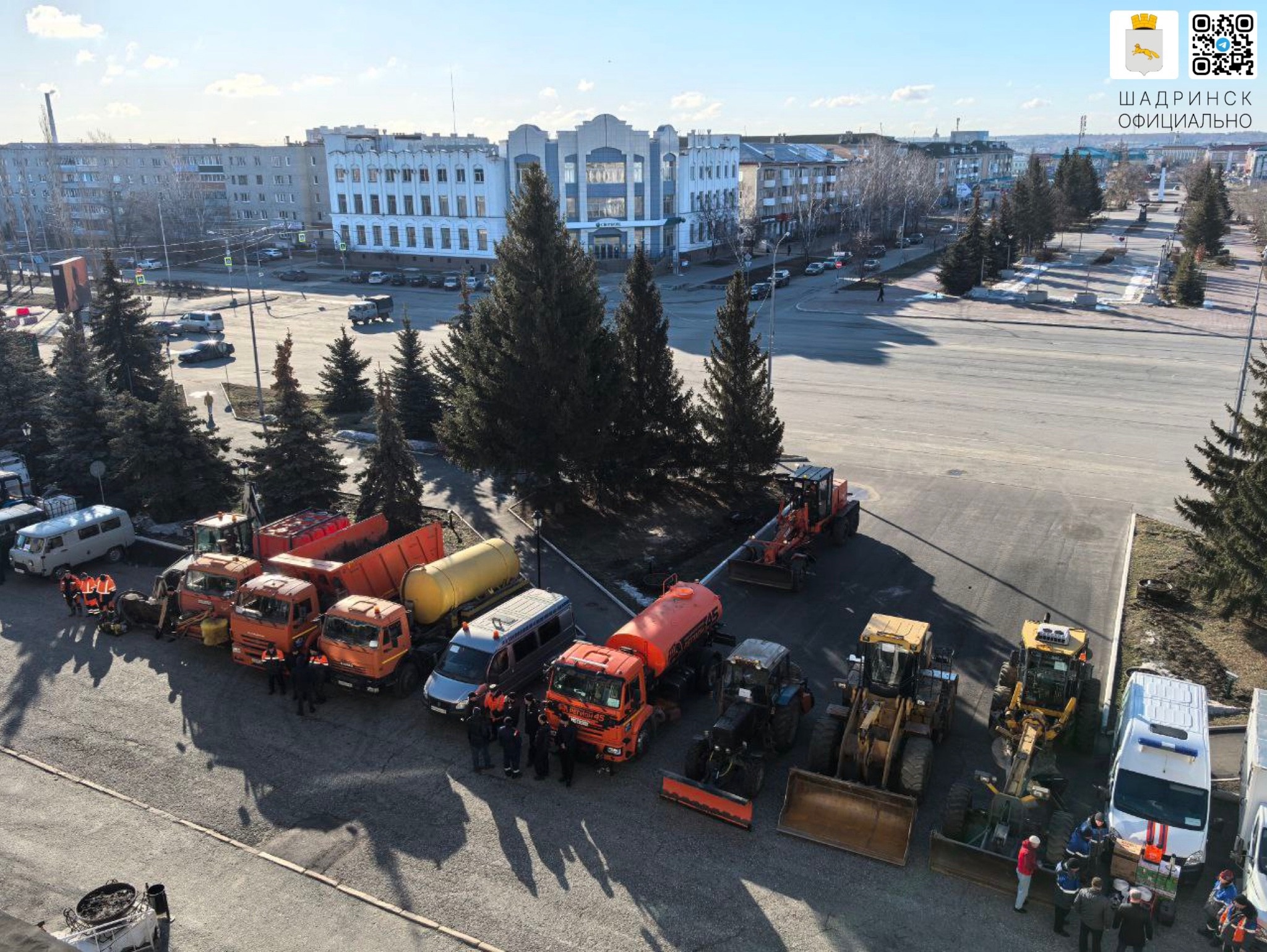 В Шадринске увеличили количество техники и оборудования для ликвидации возможных ЧС.