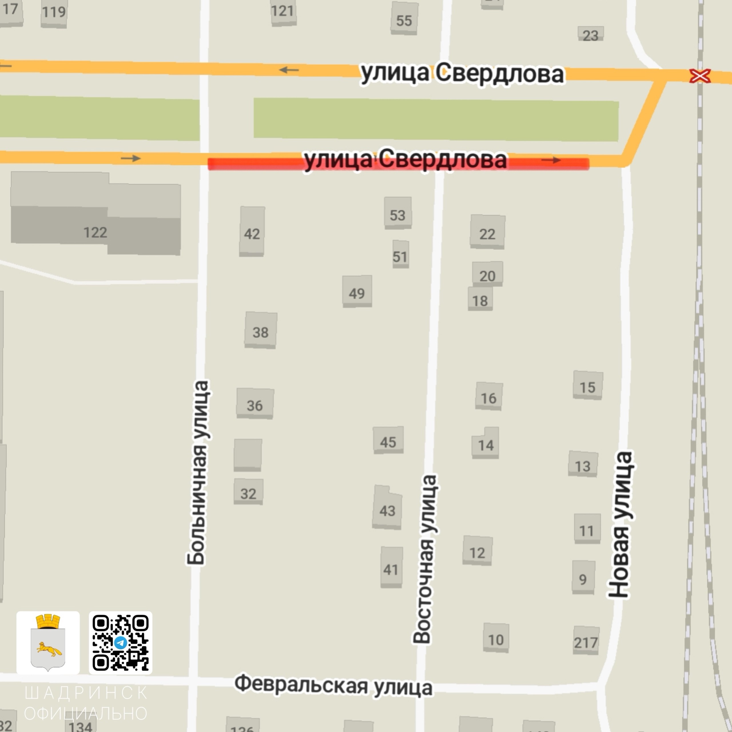 На время работ МП «Водоканал» ограничат движение по ул. Свердлова.