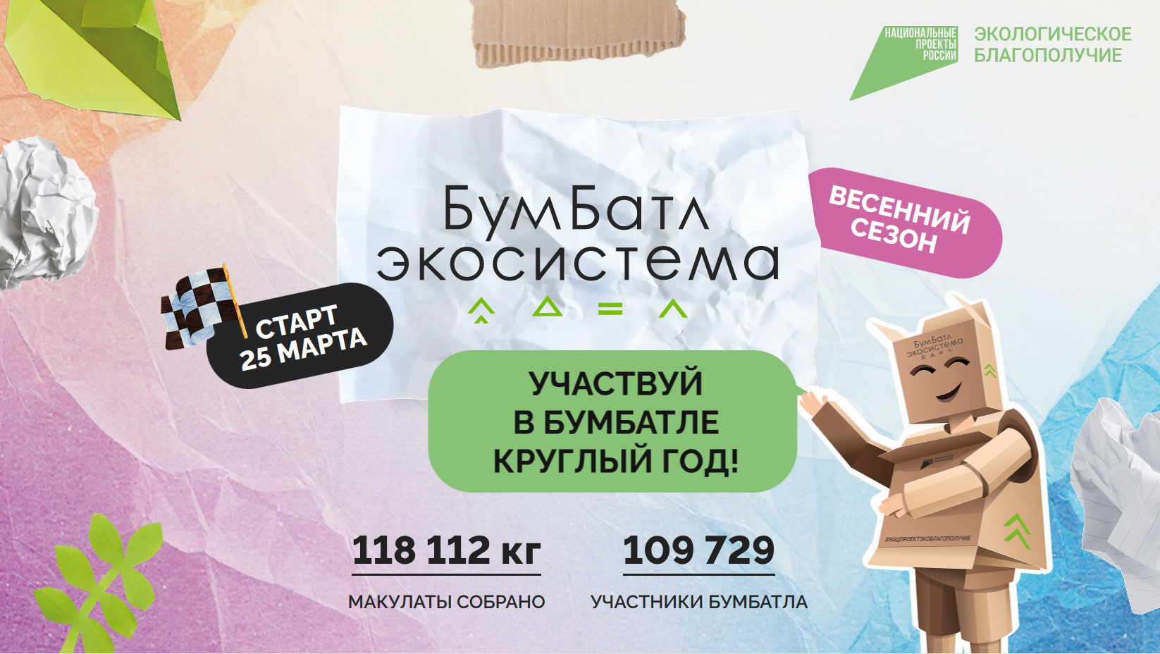 Сбор макулатуры — всей страной. Шадринцев ждут на «БумБатле».