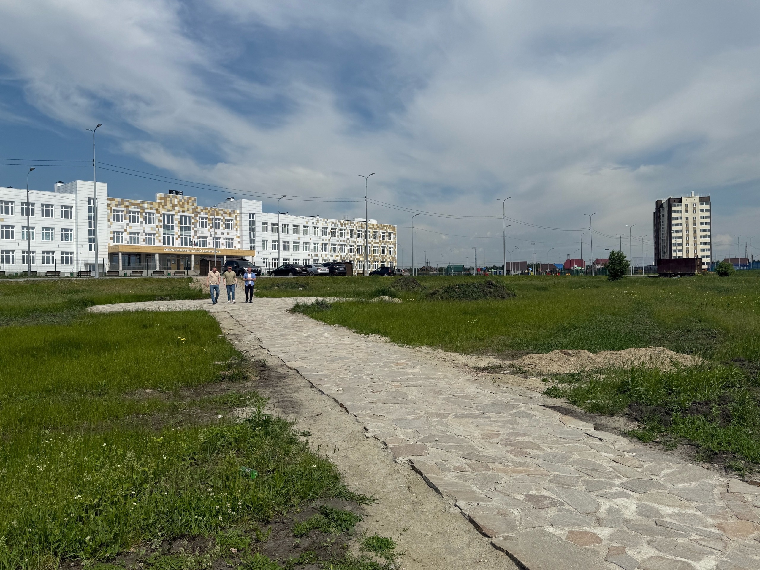 Три новых парка в трёх микрорайонах Шадринска.
