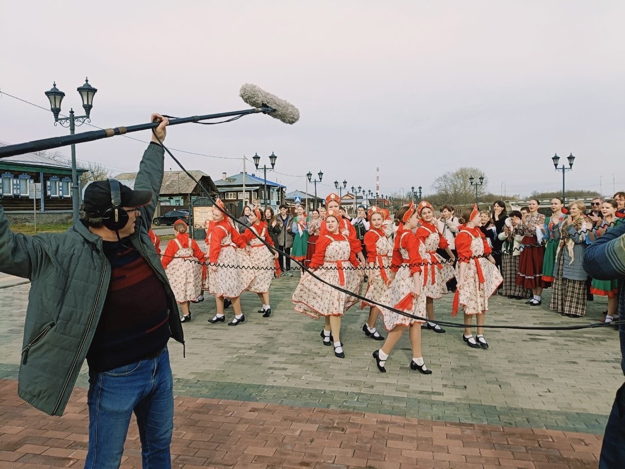 В Шадринске снова снимали «Играй, гармонь!».