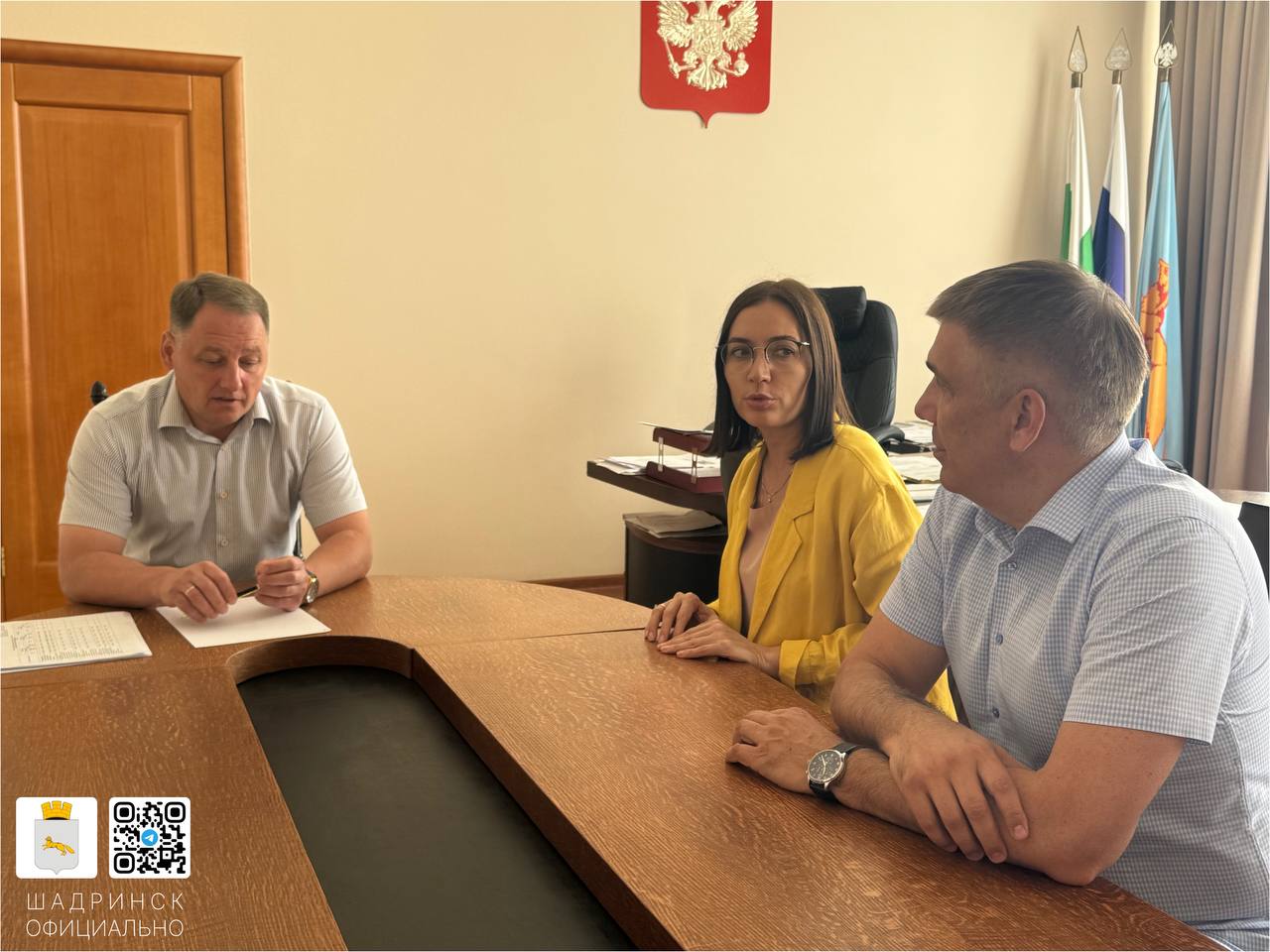 Глава Шадринска провёл рабочую встречу по организации осенних выборов.