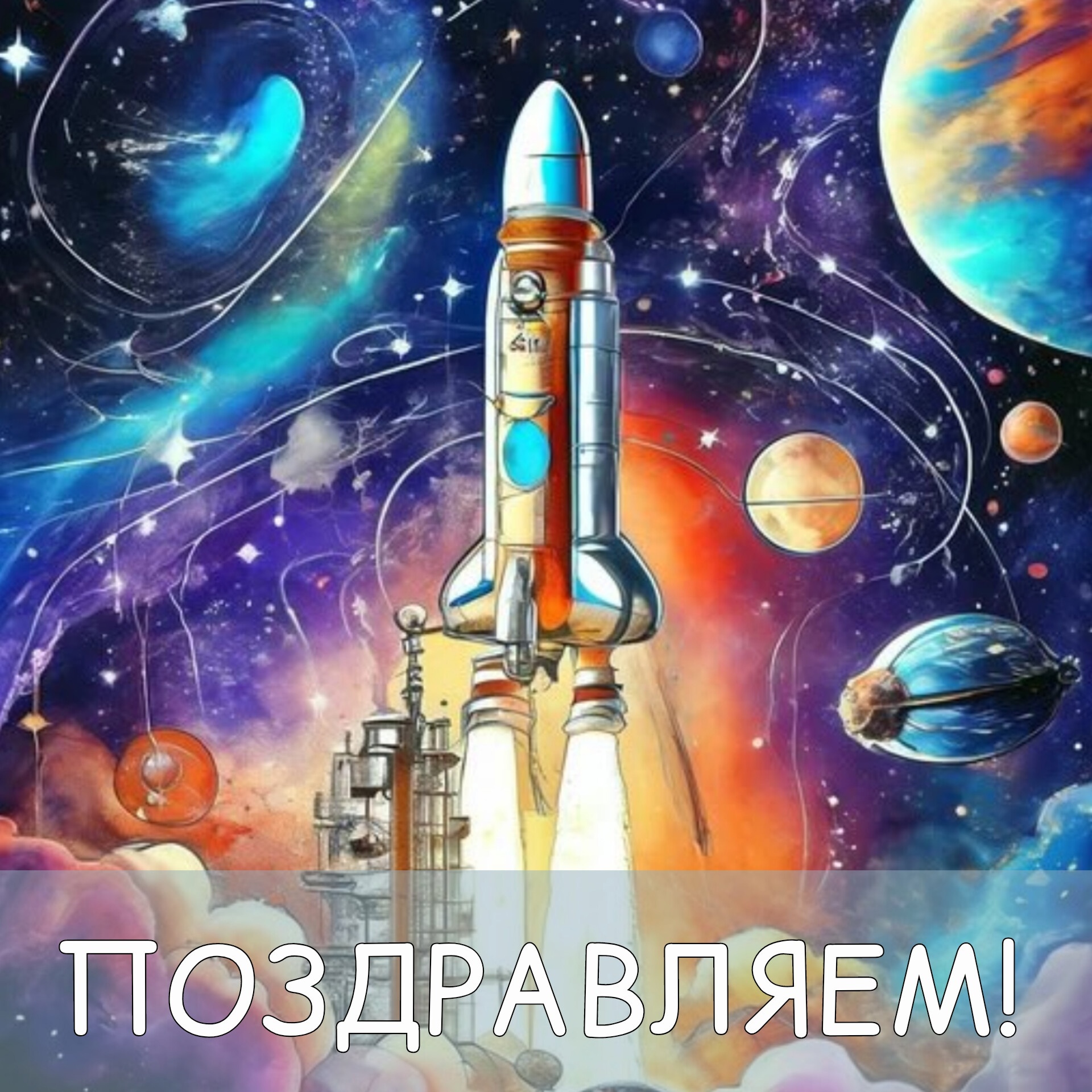 12 апреля — День космонавтики.