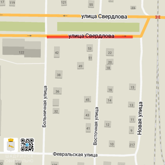 На время работ МП «Водоканал» ограничат движение по ул. Свердлова. На время работ МП «Водоканал» ограничат движение по ул. Свердлова.