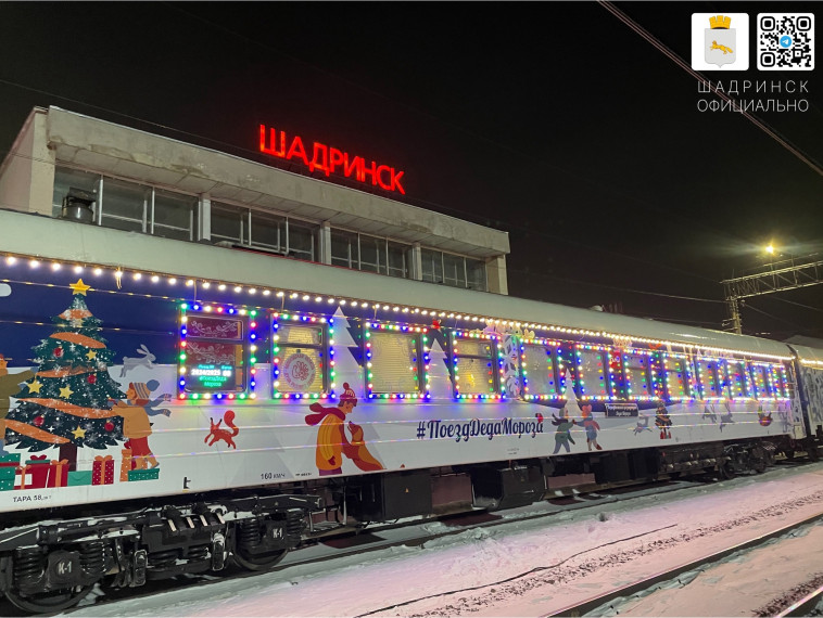 🚂Шадринцы дружно проводили Поезд Деда Мороза. 🚂Шадринцы дружно проводили Поезд Деда Мороза.